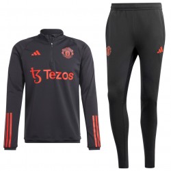 Chandal tecnico negro entreno Manchester United 2023/24 - Adidas