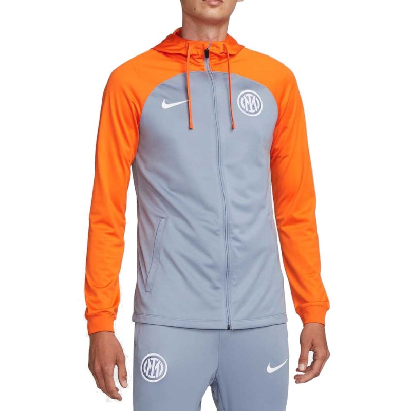 Nike Tuta Calcio Inter Strike Uomo Grigio Arancione