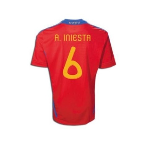 Espagne National Domicilie 10/12 Iniesta 6 de Adidas