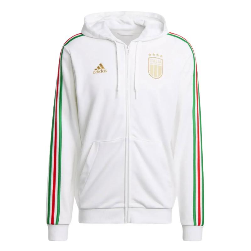 Chandal de presentacion Italia Casual 3s 2024 25 blanco azul Adidas SportingPlus