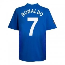 Maglia Manchester United Away Third Uefa CL 08/09 Player Issue da gara - Ronaldo 7