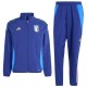 Italy football team navy presentation tracksuit 2024/25 - Adidas