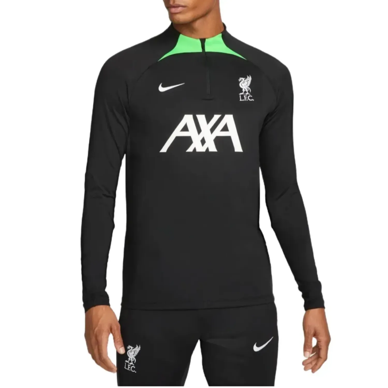 Liverpool FC black training technical tracksuit 2023 24 Nike SportingPlus