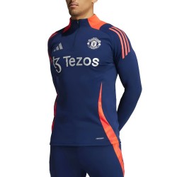 Chandal tecnico azul entreno Manchester United 2024/25 - Adidas