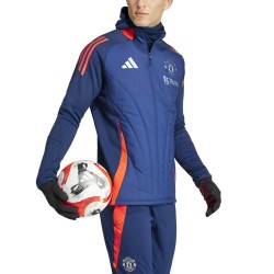 Chandal azul Winter entreno Manchester United 2024/25 - Adidas