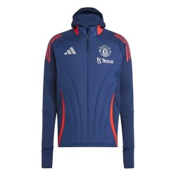 Manchester United Winter Tech trainingssweat 2024/25 blau - Adidas