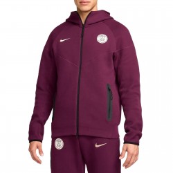 PSG Tech Fleece präsentationsanzug 2024/25 dunkelrot - Nike