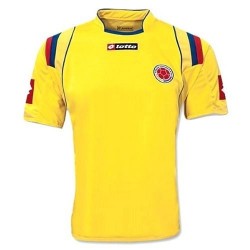 Colombia nacional casa camiseta 2009/10-Lotto