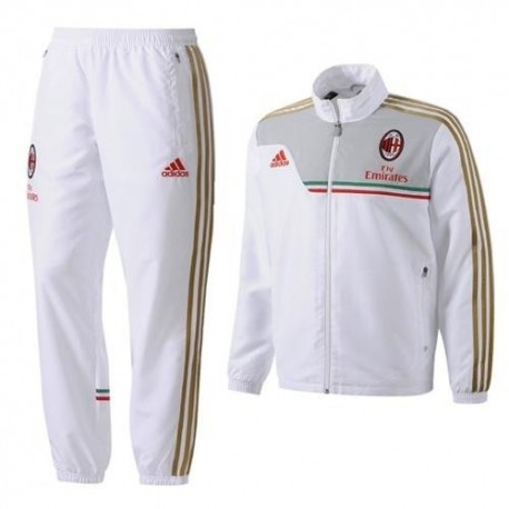 Tuta rappresentanza bianca Ac Milan 2013/2014 - Adidas - SportingPlus -  Passion for Sport