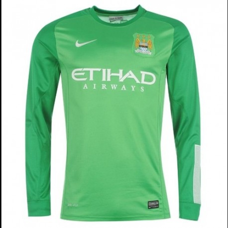 Maillot de gardien de but de Manchester City domicile Nike 2013/14-