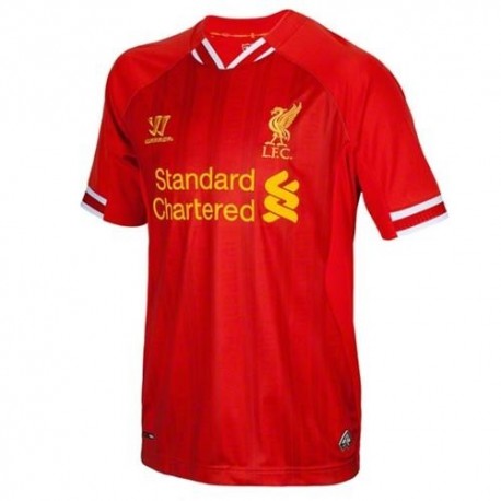 Liverpool Fc Soccer Jersey Accueil 2013/14-guerrier