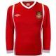 Wrexham FC Home football shirt 2010/11 longsleeve - Umbro