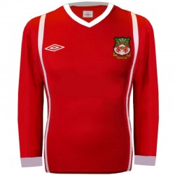 Wrexham FC casa fútbol 2010/11 camiseta manga larga - Umbro