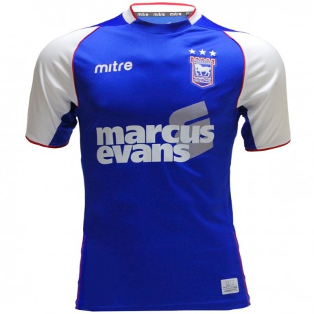 Ipswich Town FC Home soccer jersey 2013/14 - Mitre