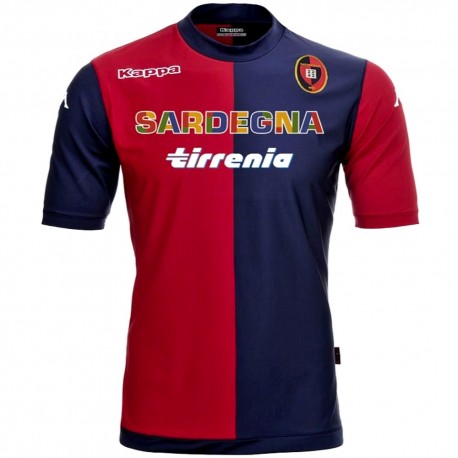 Maillot de foot Cagliari Calcio domicile 2013/14 - Kappa