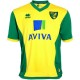 Norwich City FC Home soccer jersey 2013/14 - Errea