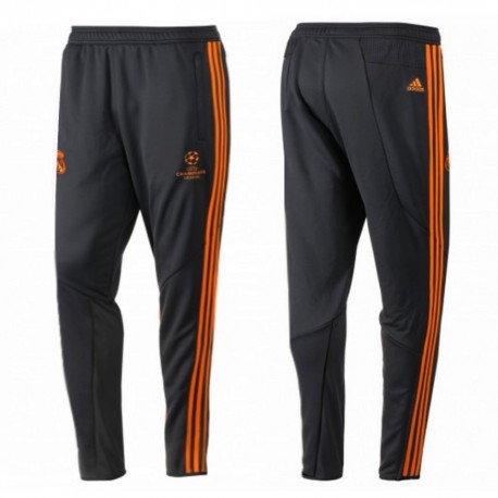 black and orange adidas pants