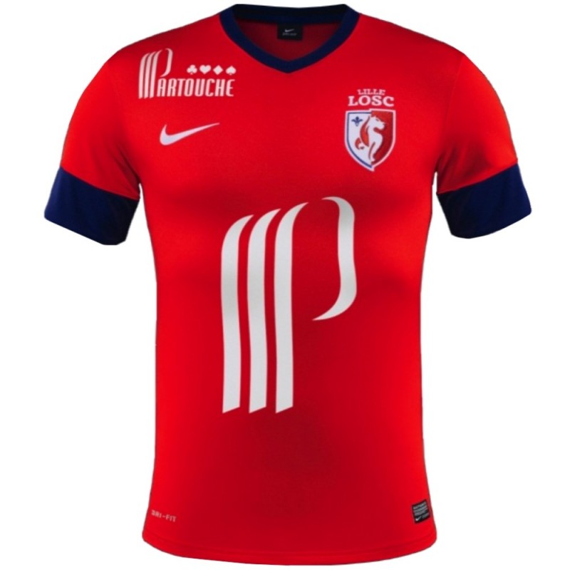 Football maillot LOSC Lille maison 2013/14-Nike ...