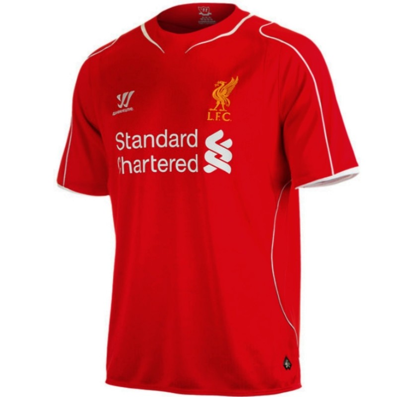 Maillot de foot FC Liverpool domicile 2014/15 Coutinho 10 - Warrior