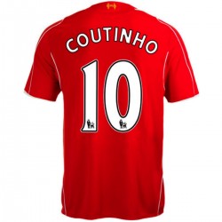 Liverpool FC Home jersey de fútbol de 2014/15 Coutinho 10 - Guerrero