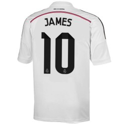 Real Madrid CF Home Fußball Trikot 2014/15 James 10 - Adidas