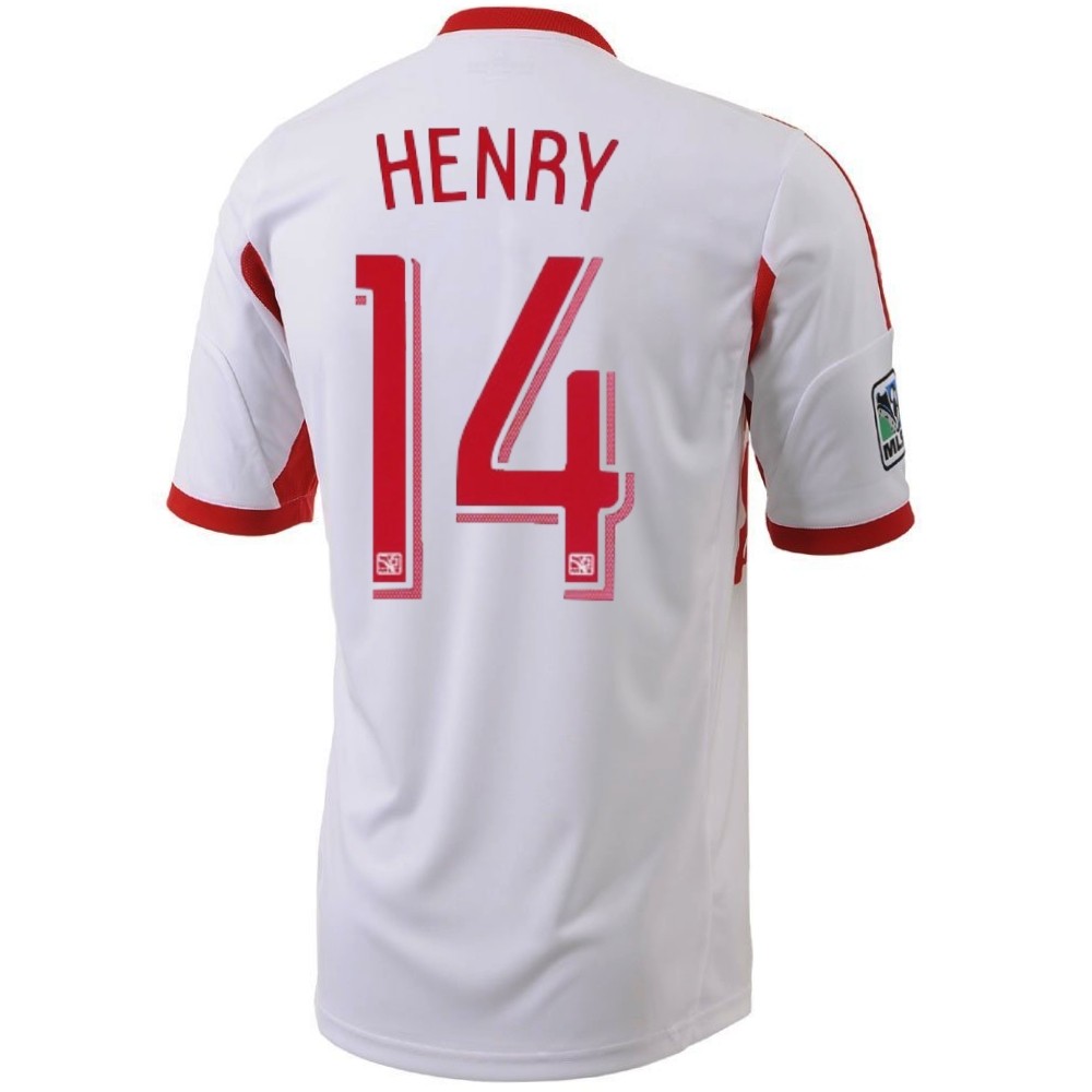Adidas NEW YORK RED BULL USA THIERRY HENRY soccer football shirt Jersey  Mens 2XL for sale online