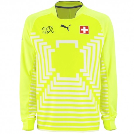 Maglia portiere Nazionale Svizzera Home 2014/15 - Puma