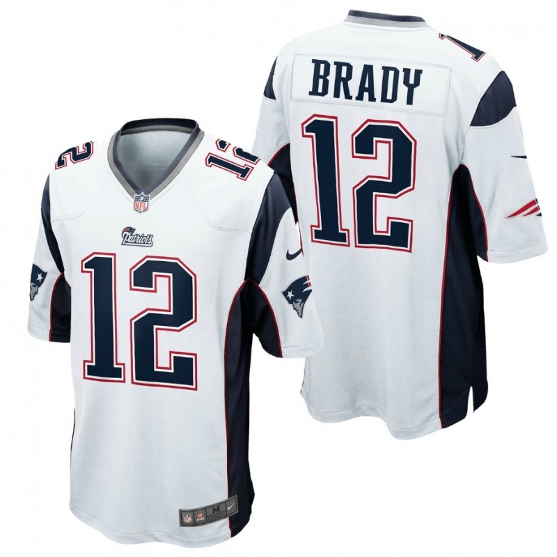 New England Patriots Jersey Away - 12 Brady Nike - SportingPlus - Passion  for Sport