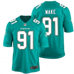 Maglia Football Americano Miami Dolphins Home - 91 Wake Nike