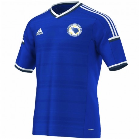 Bosnien Herzergowina Home Fußball Trikot 2014/16 - Adidas