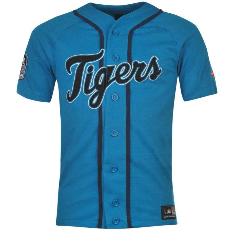 Detroit Tigers MLB Baseball Away Hotch jersey 2015 - Majestic