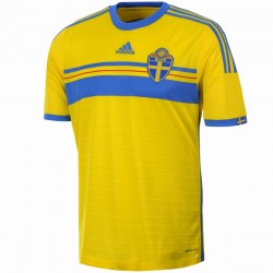 Maillot de foot Nationale Suede domicile 2014/15 - Adidas