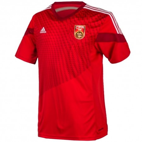 China FuBball Team Home Trikot 2014 15 Adidas SportingPlus Passion for Sport