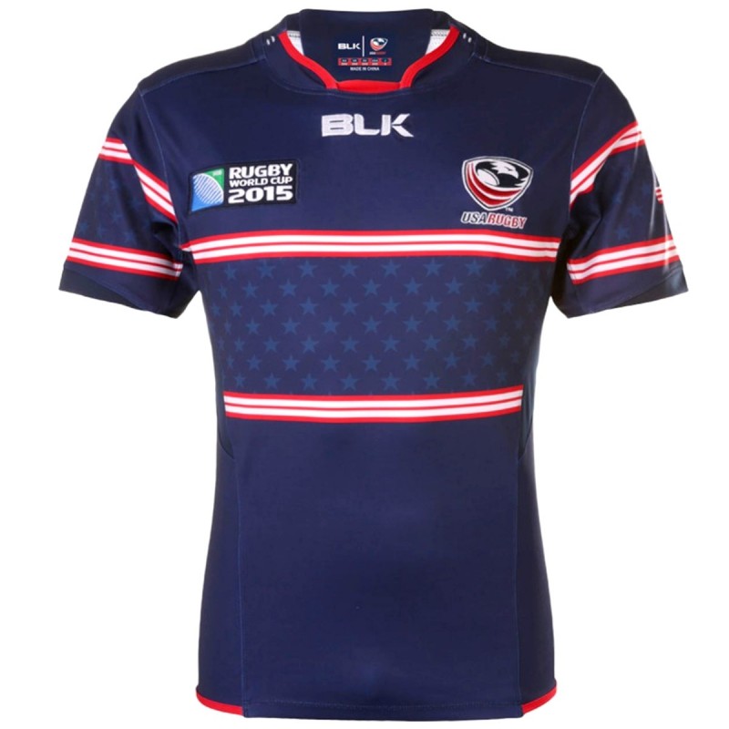 USA rugby World Cup Home jersey 2015/16 - BLK - SportingPlus - Passion ...