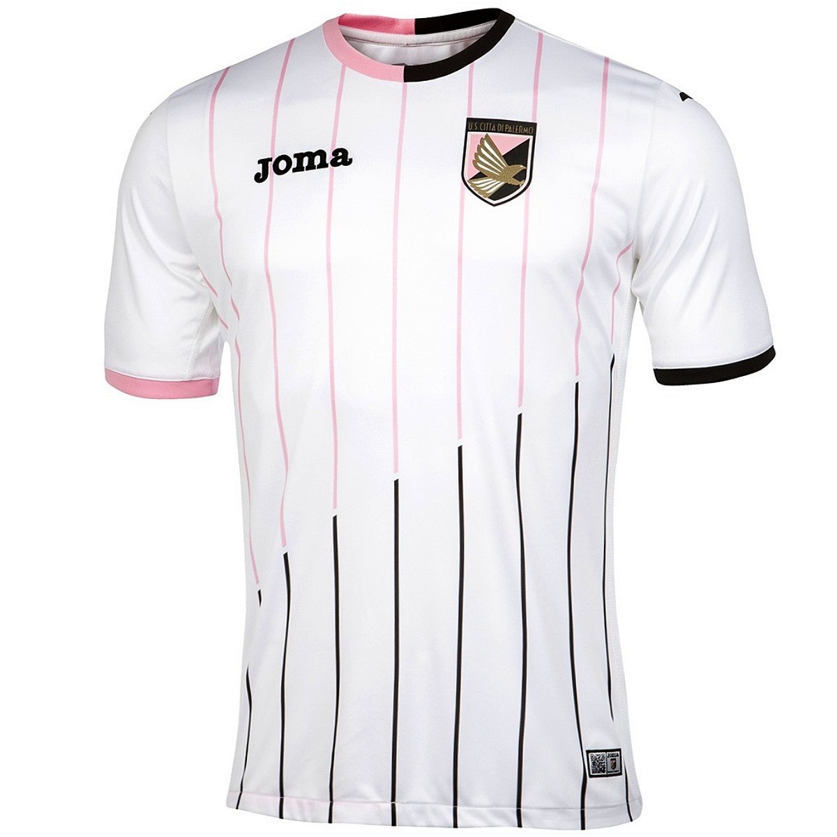 Palermo Home Shirt 2014/15 Black  New football shirts, Football kits, Joma