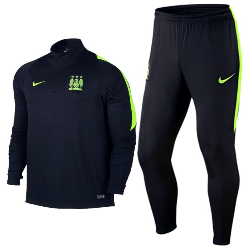 Manchester City UCL training tech tracksuit 2015/16 - Nike ...