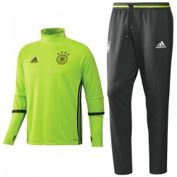 Deutschland Fußball Tech Trainingsanzug Euro 2016 fluo - Adidas