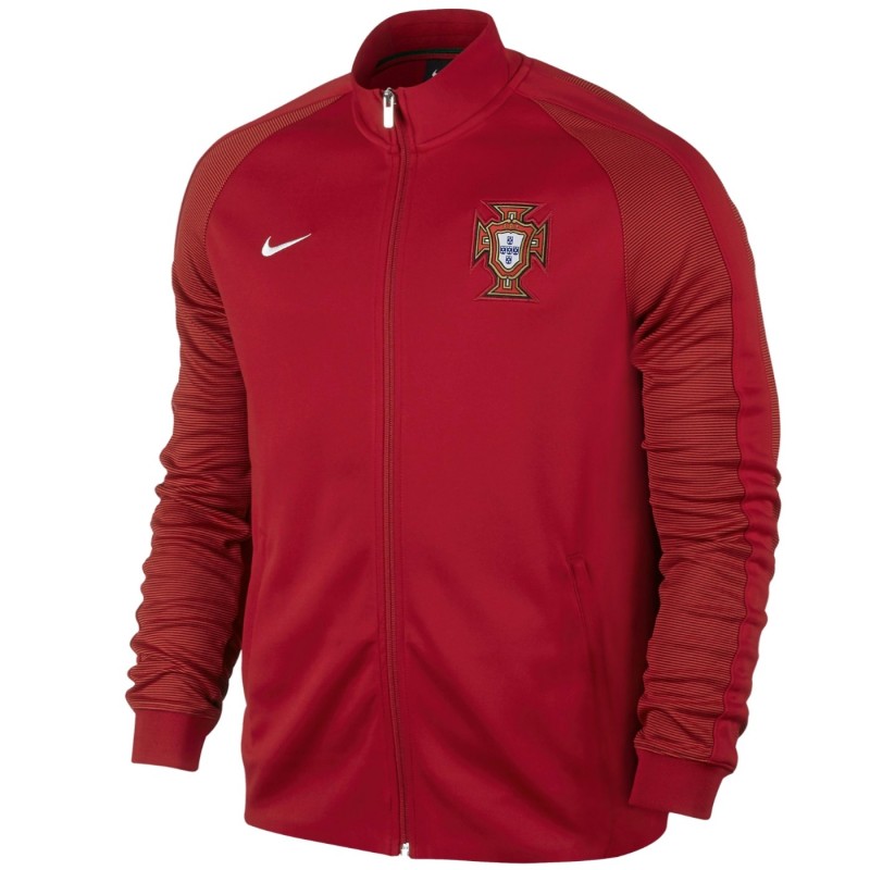 Portugal football N98 presentation jacket 2016/17 red - Nike ...