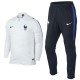 France football training presentation tracksuit 2016/17 white - Nike