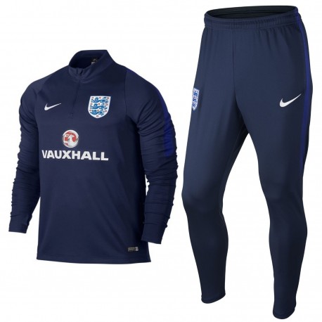 England Fussball team Tech Trainingsanzug 2016/17 blau - Nike