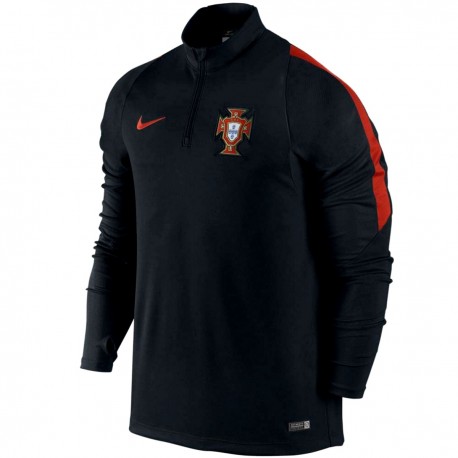 Portugal Fussball team Tech Trainingssweat 2016/17 schwarz - Nike