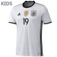 JUNIOR - Camiseta seleccion Alemania Gotze 19 primera 2016/17 - Adidas