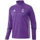 Felpa tecnica allenamento Real Madrid 2016/17 viola - Adidas