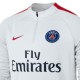 Felpa tecnica allenamento bianca Paris Saint Germain 2016/17 - Nike