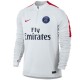 Felpa tecnica allenamento bianca Paris Saint Germain 2016/17 - Nike