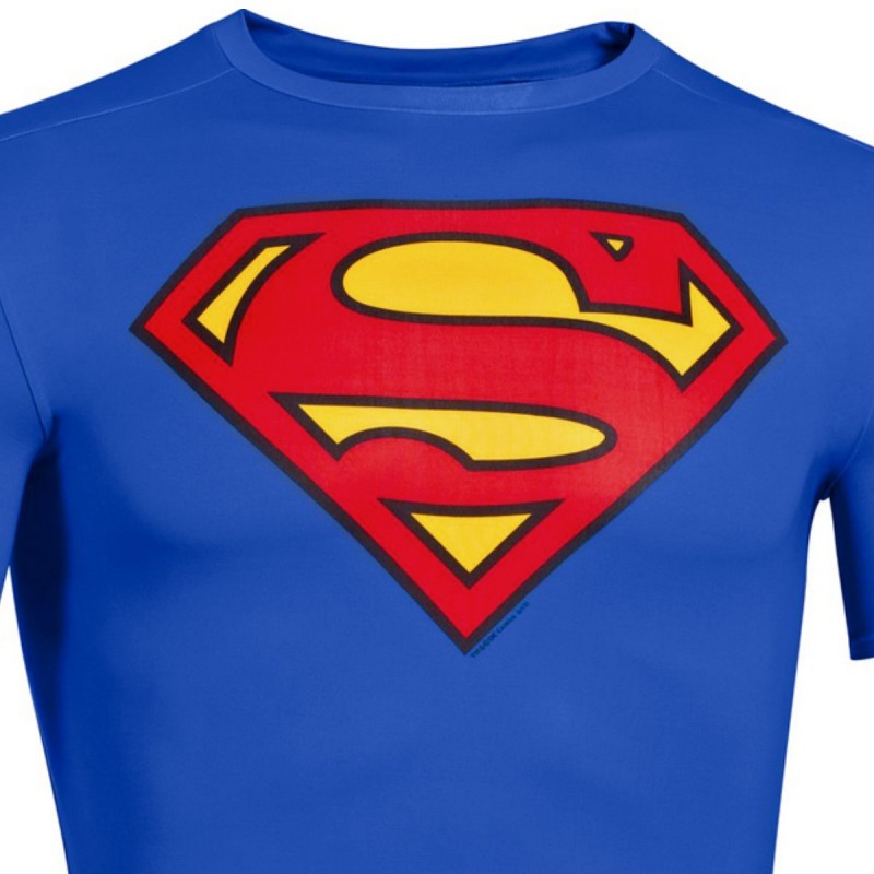Superman Superhero Compression Shirts