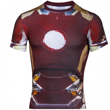 Under Armour Tranform Yourself Iron Man baselayer trikot