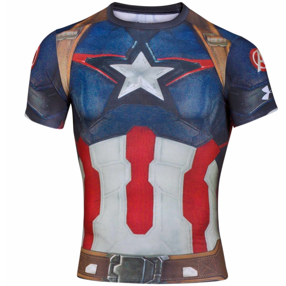 captain america compression shirt under armour