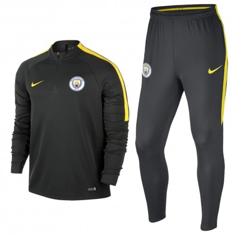 Manchester City Tech trainingsanzug 2016/17 grau - Nike