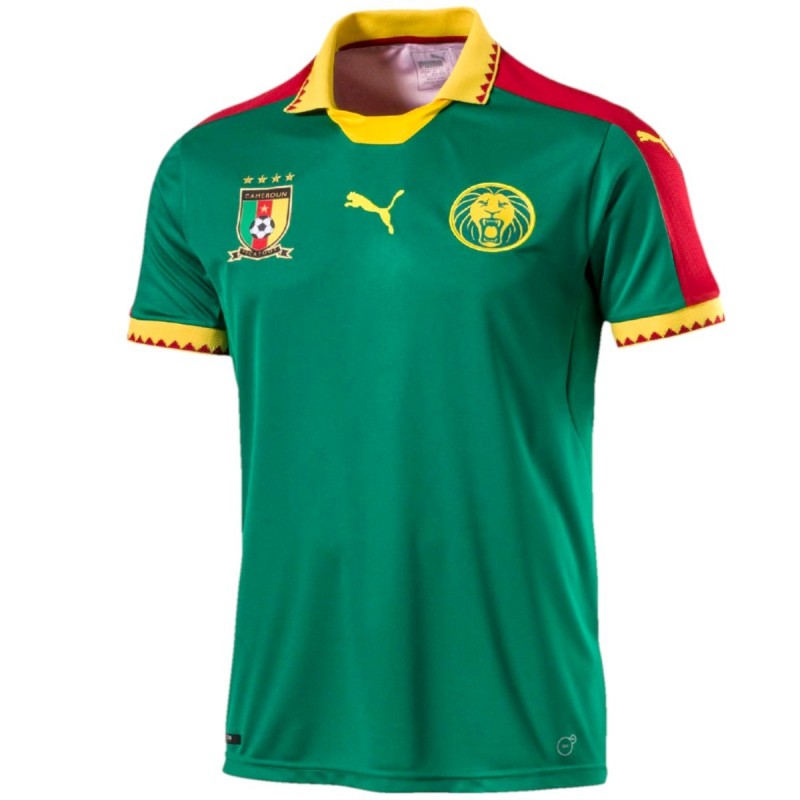 Cameroon national team Home football shirt 2017/18 - Puma - SportingPlus.net